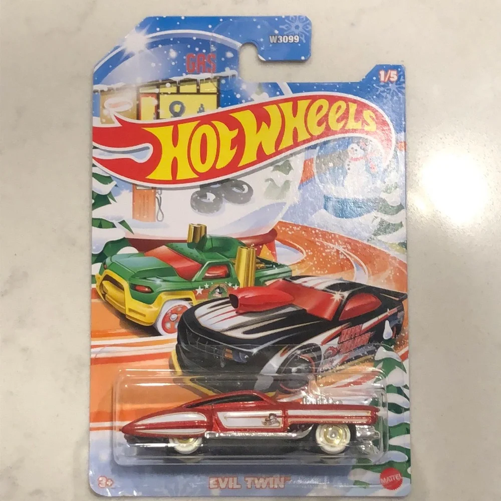 Evil Twin Red Toy Car